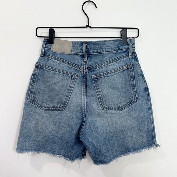 Everlane The Way-High Jean Short Cutoff High Waist size 25 - Picture 2 of 6